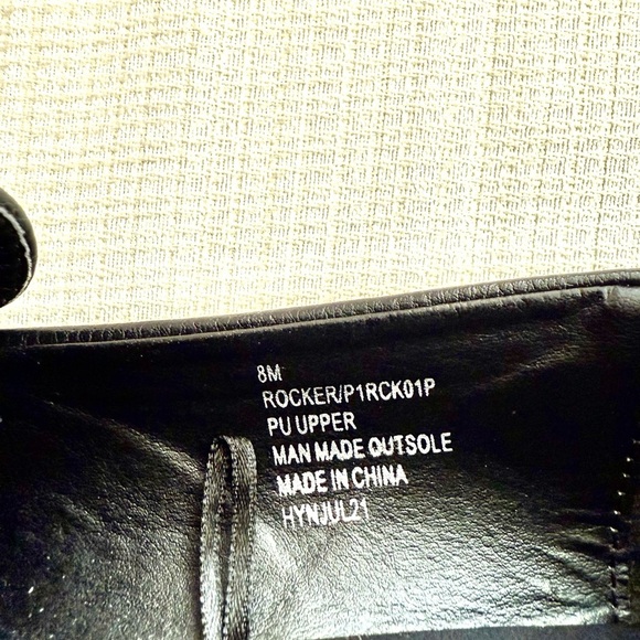 Sincerely Jules Black Rocker Loafers - Picture 6 of 7